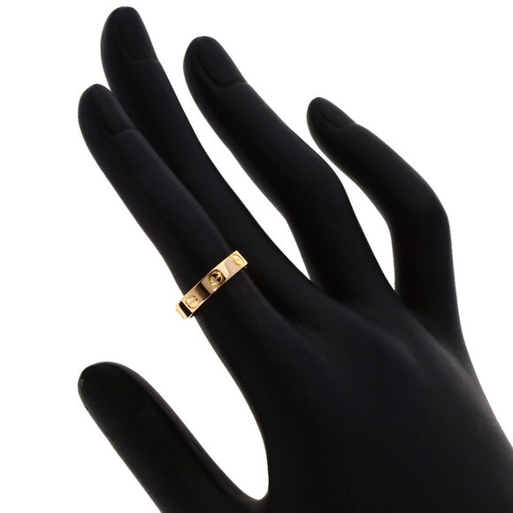 CARTIER 18k Gold Love Ring #47 - Picture 5 of 6